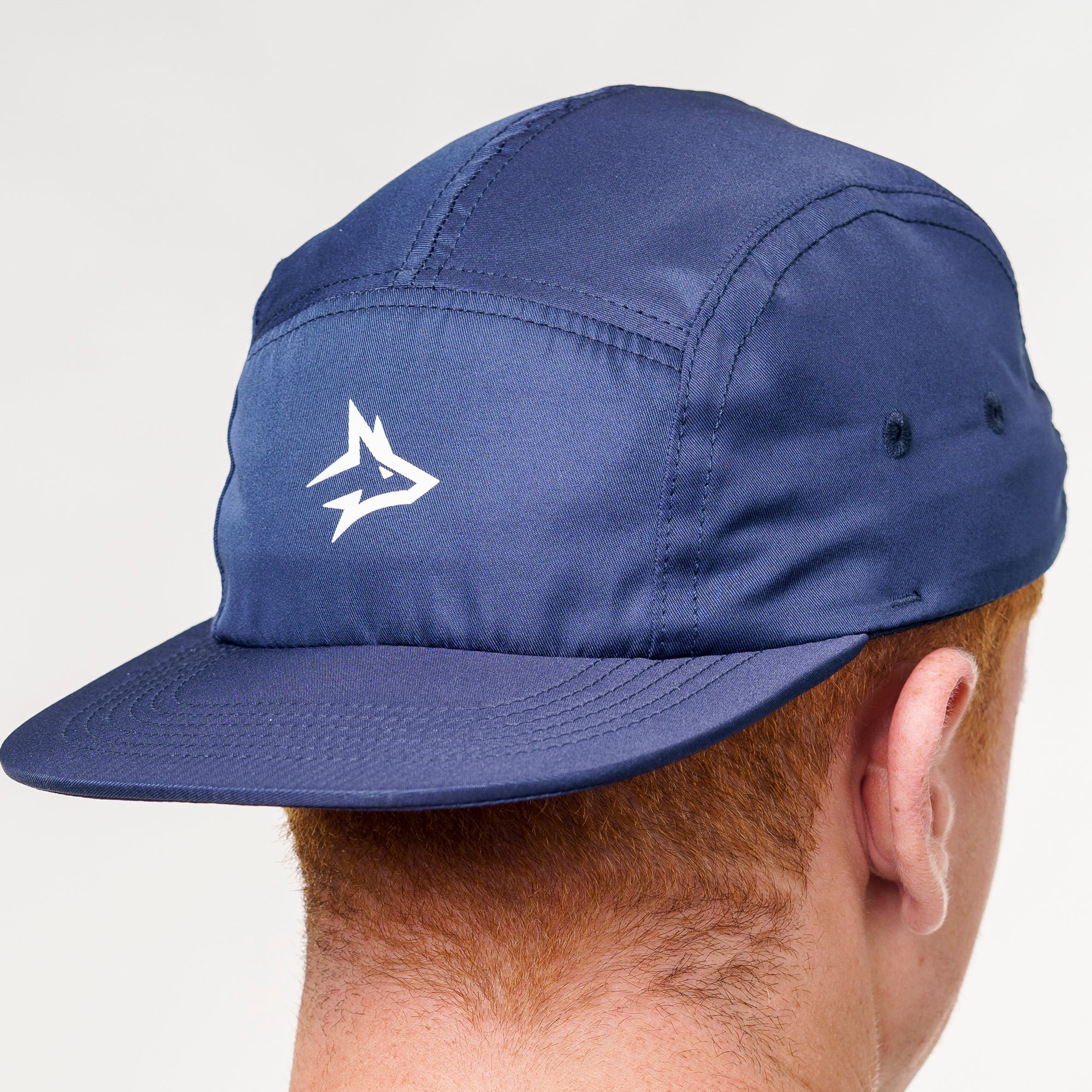 Boné Five Panel Azul Marinho Lupus
