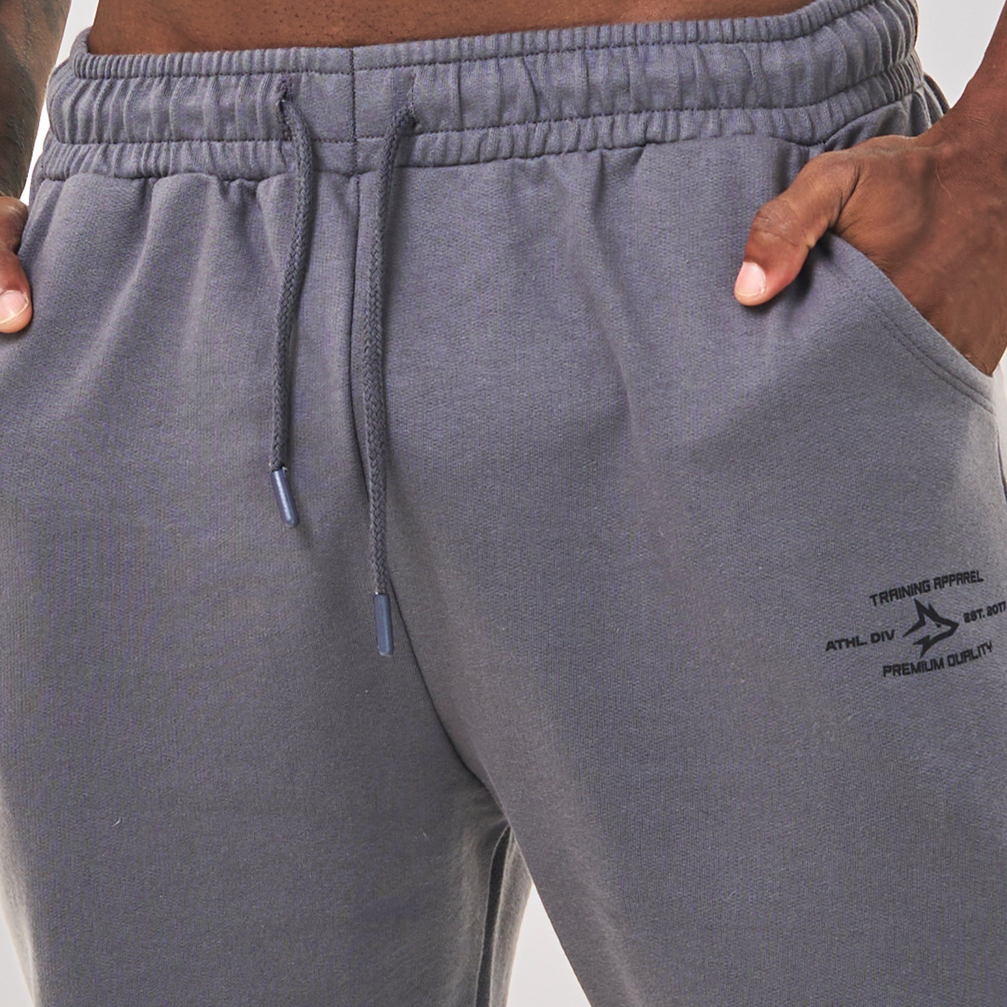 Calça Moletom Jogger Athletic Chumbo