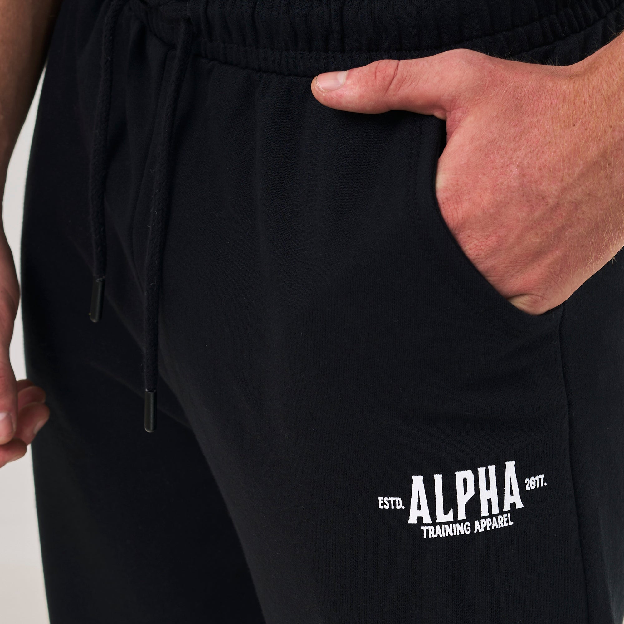 Calça Moletom Jogger Preta Champion