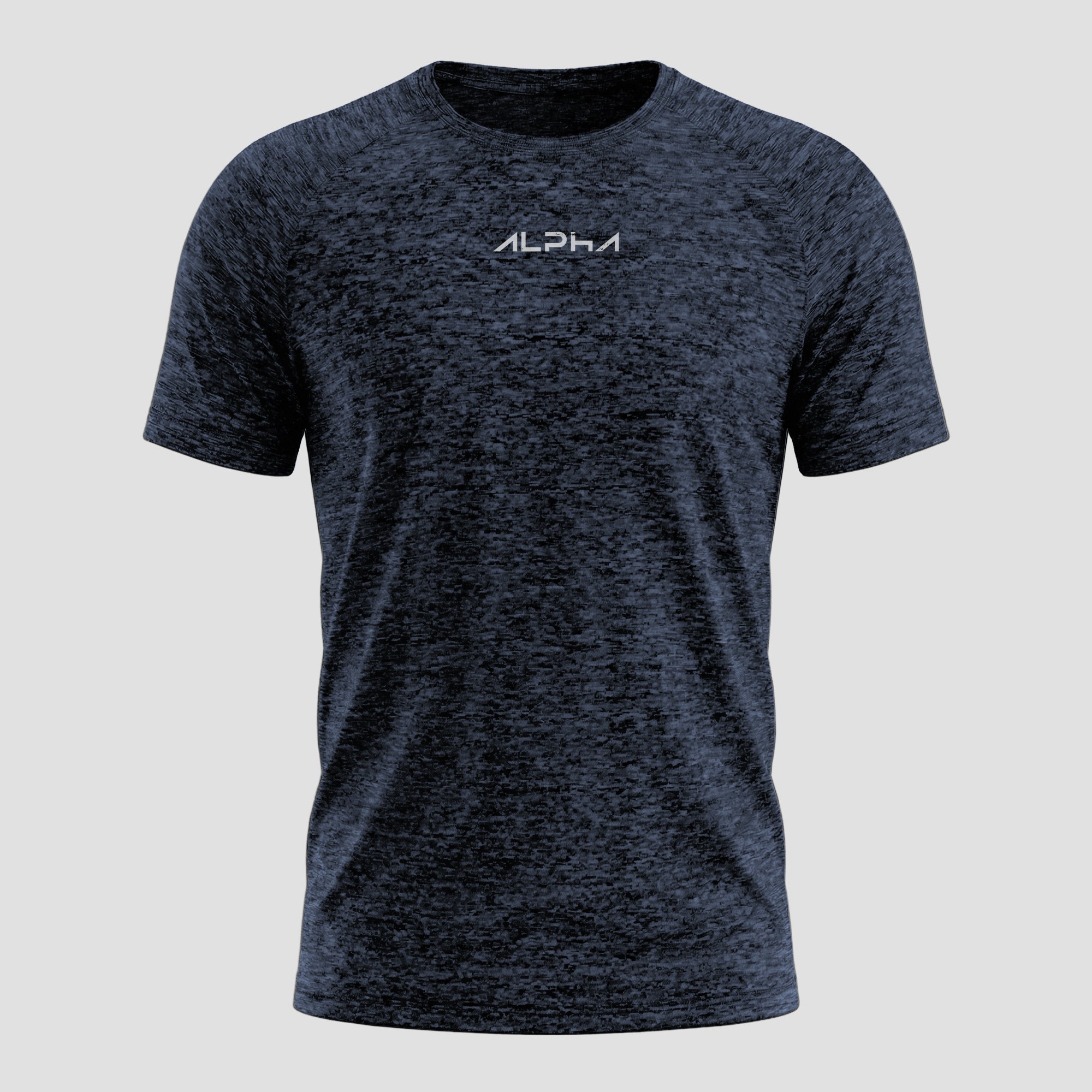 Camiseta Dry Fit New Fluid Mescla Marinho