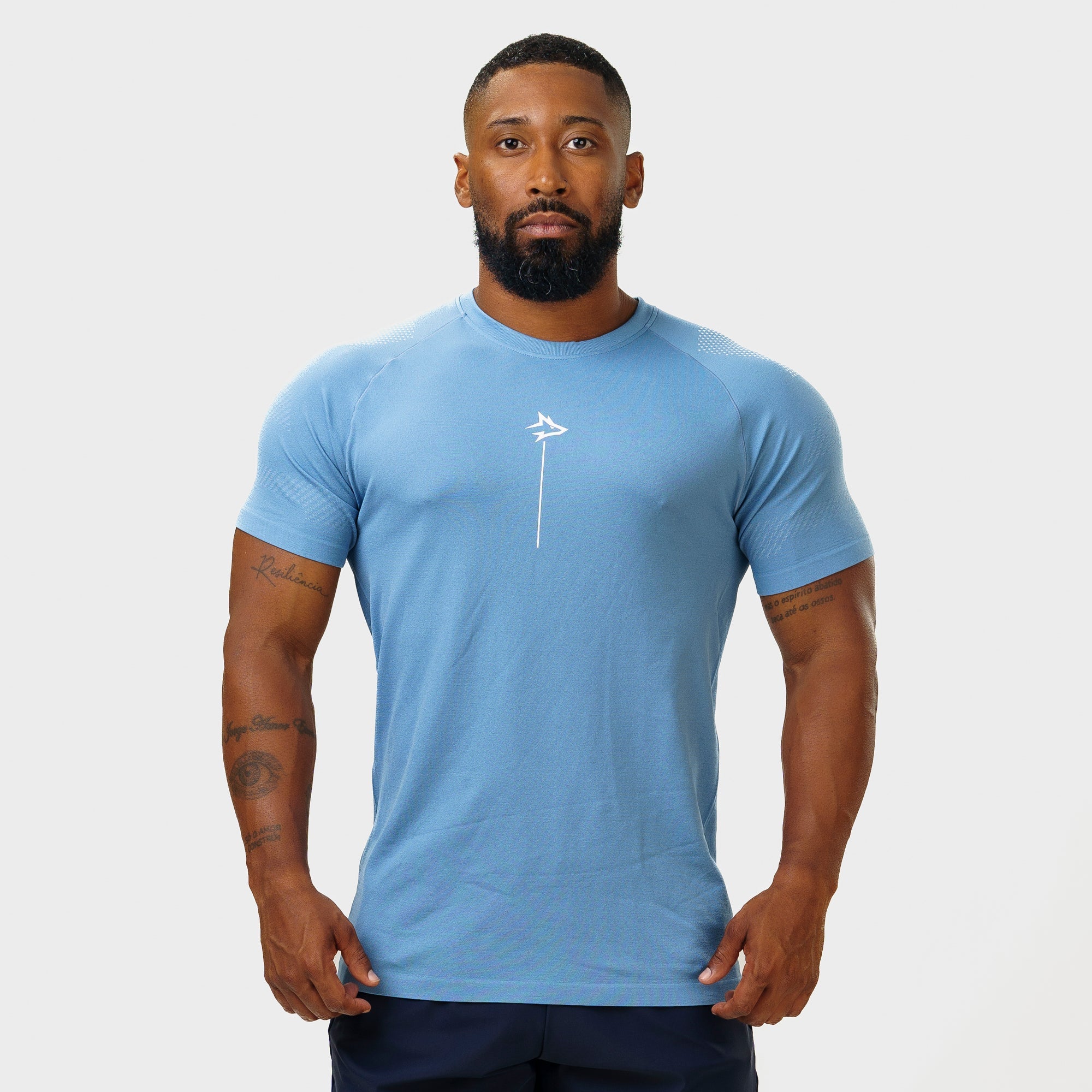 Camiseta Apex Dry Line Lupus Azul Petróleo - Sem Costura