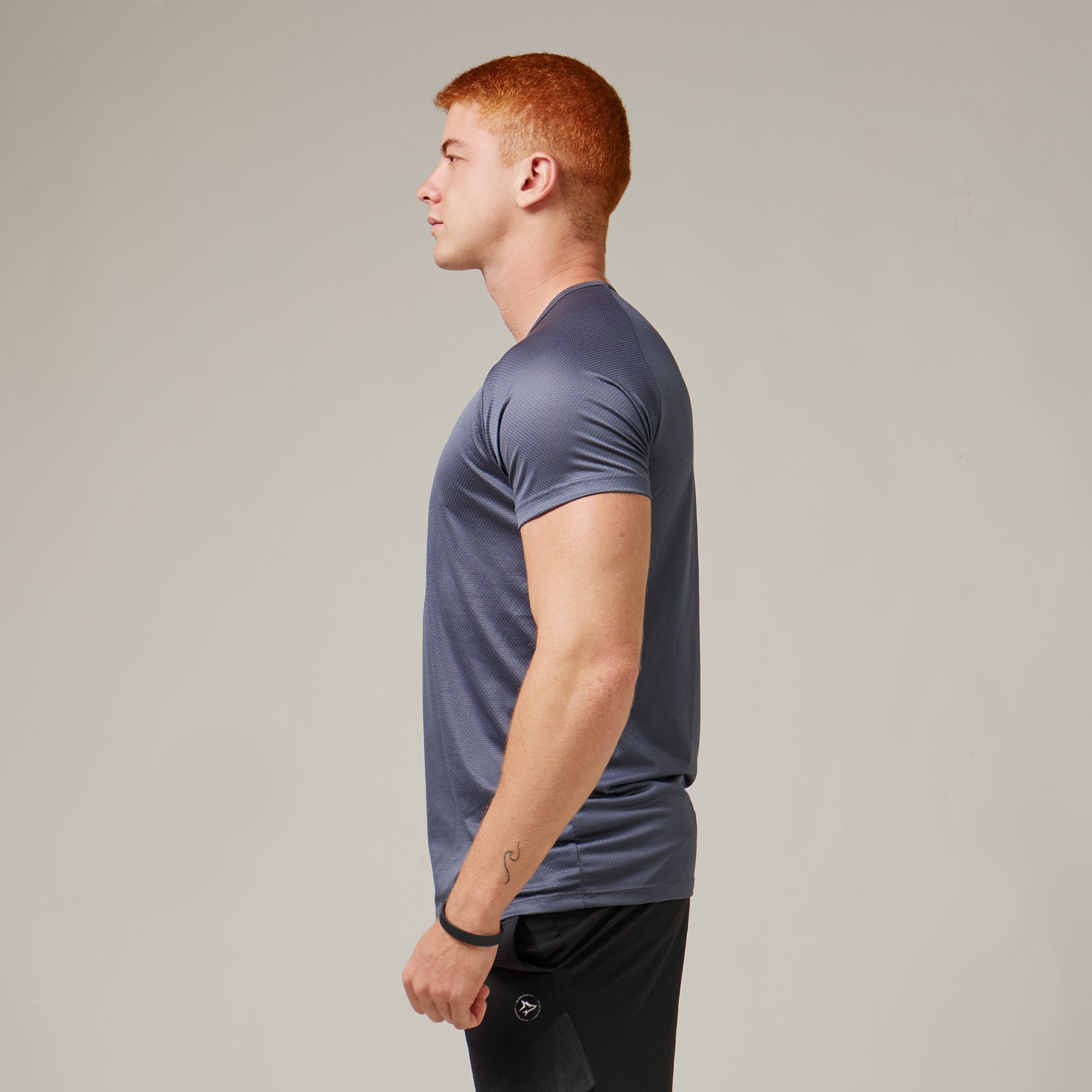 Camiseta Dry Fit Light Lupus Cinza Sombra