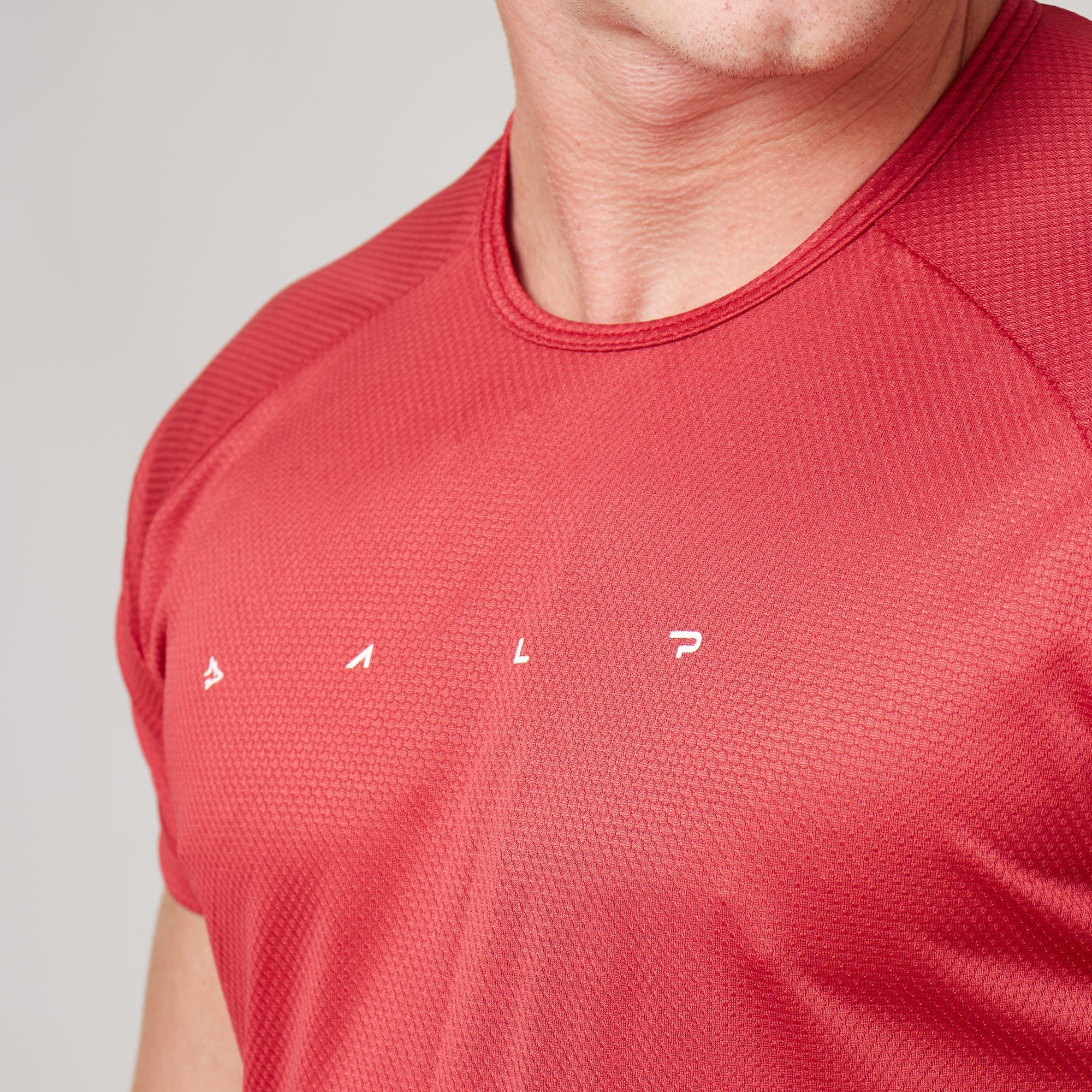 Camiseta Dry Fit Light Lupus Vermelho Mercúrio