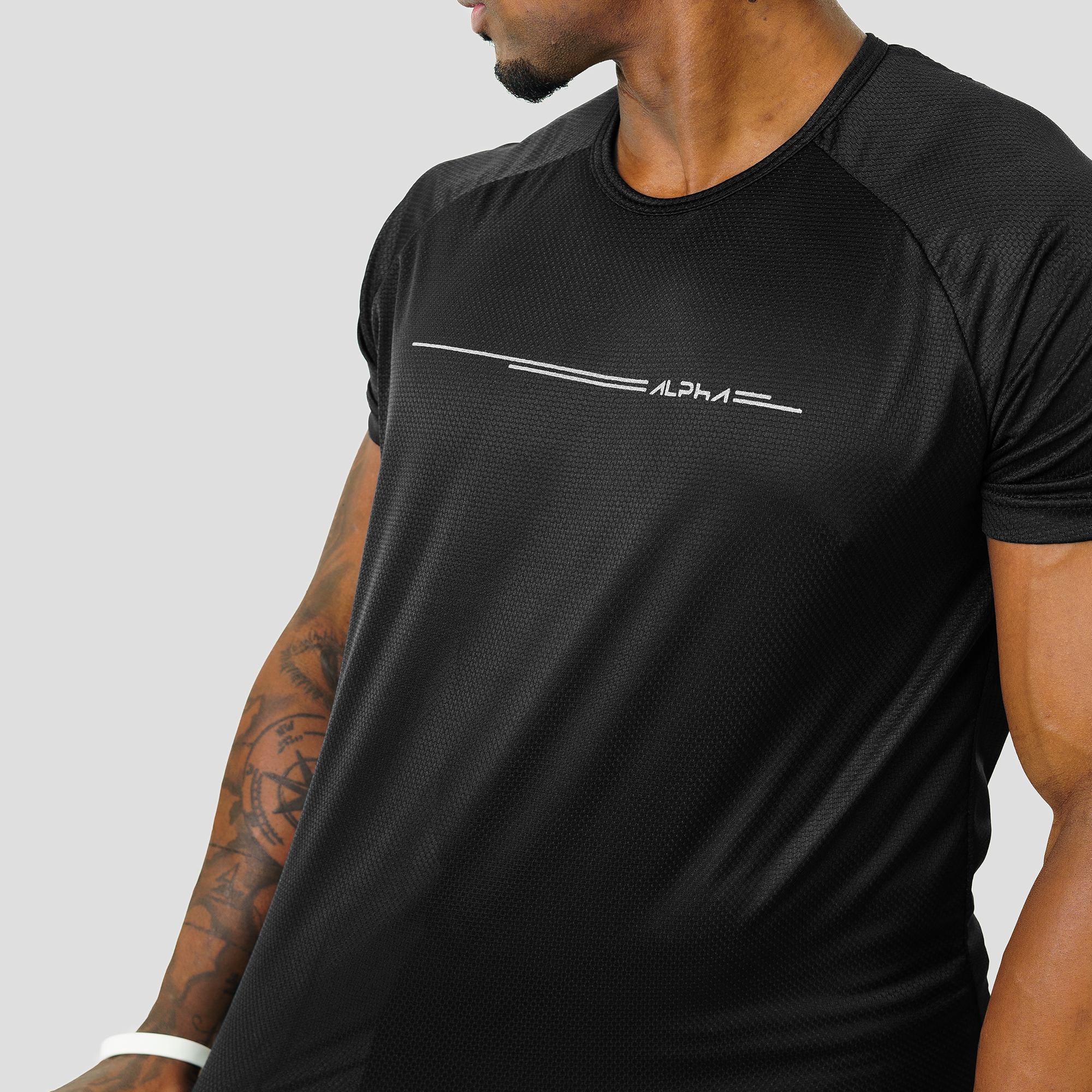 Camiseta Dry Fit Line Move Preto