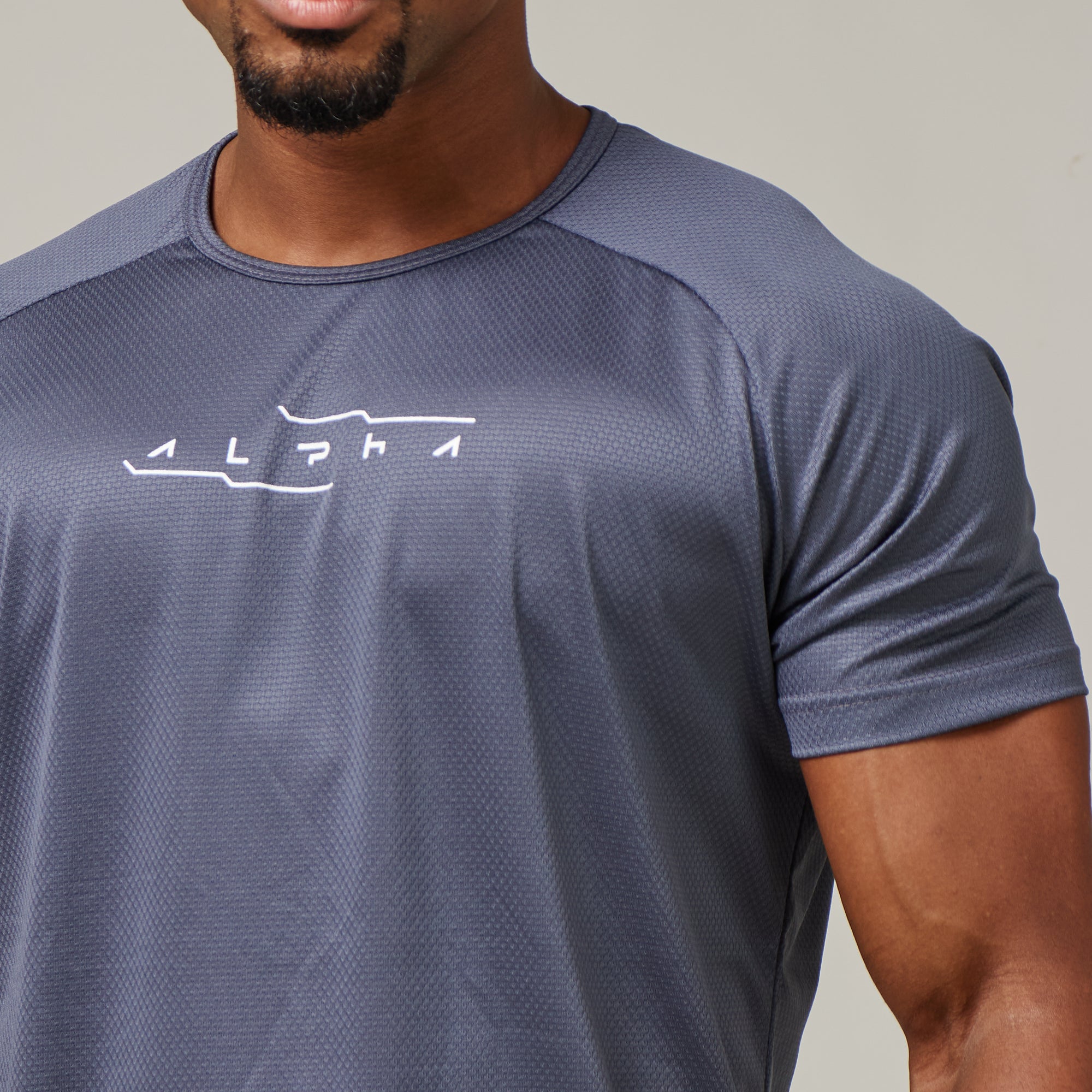 Camiseta Dry Fit Motion Cinza Sombra