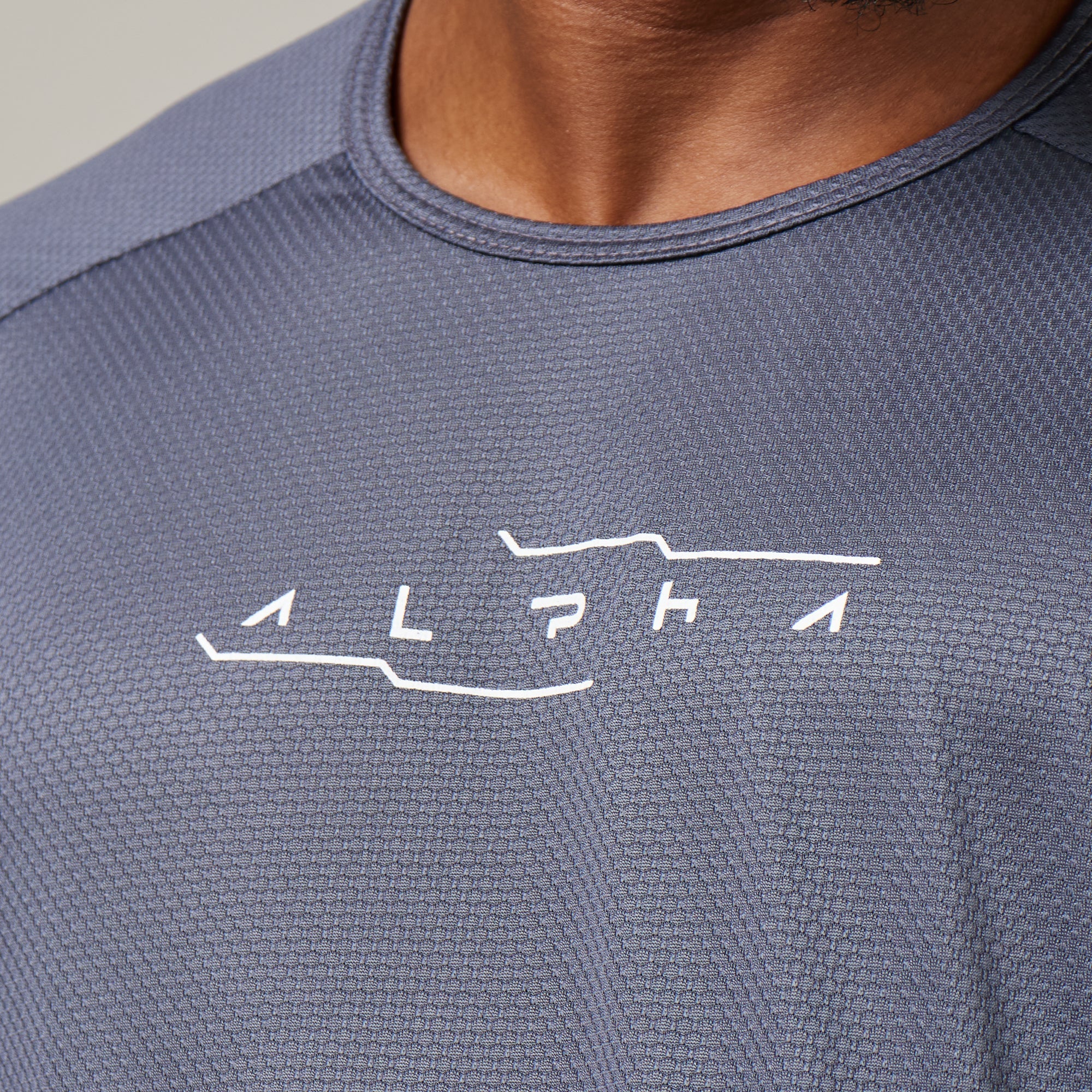 Camiseta Dry Fit Motion Cinza Sombra