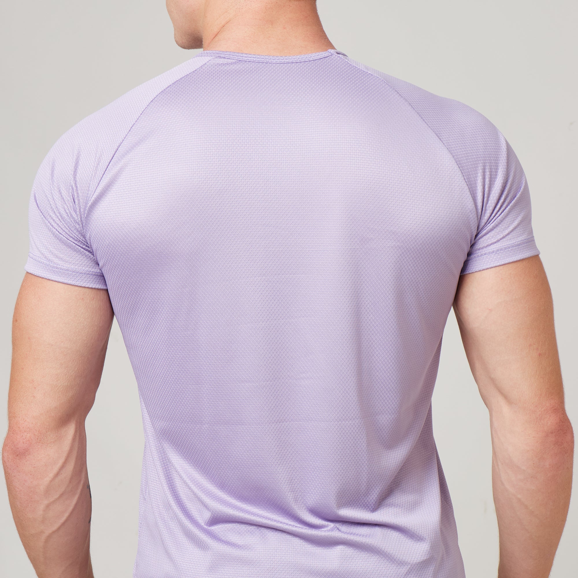 Camiseta Dry Fit Parallel Line Lilás Malva