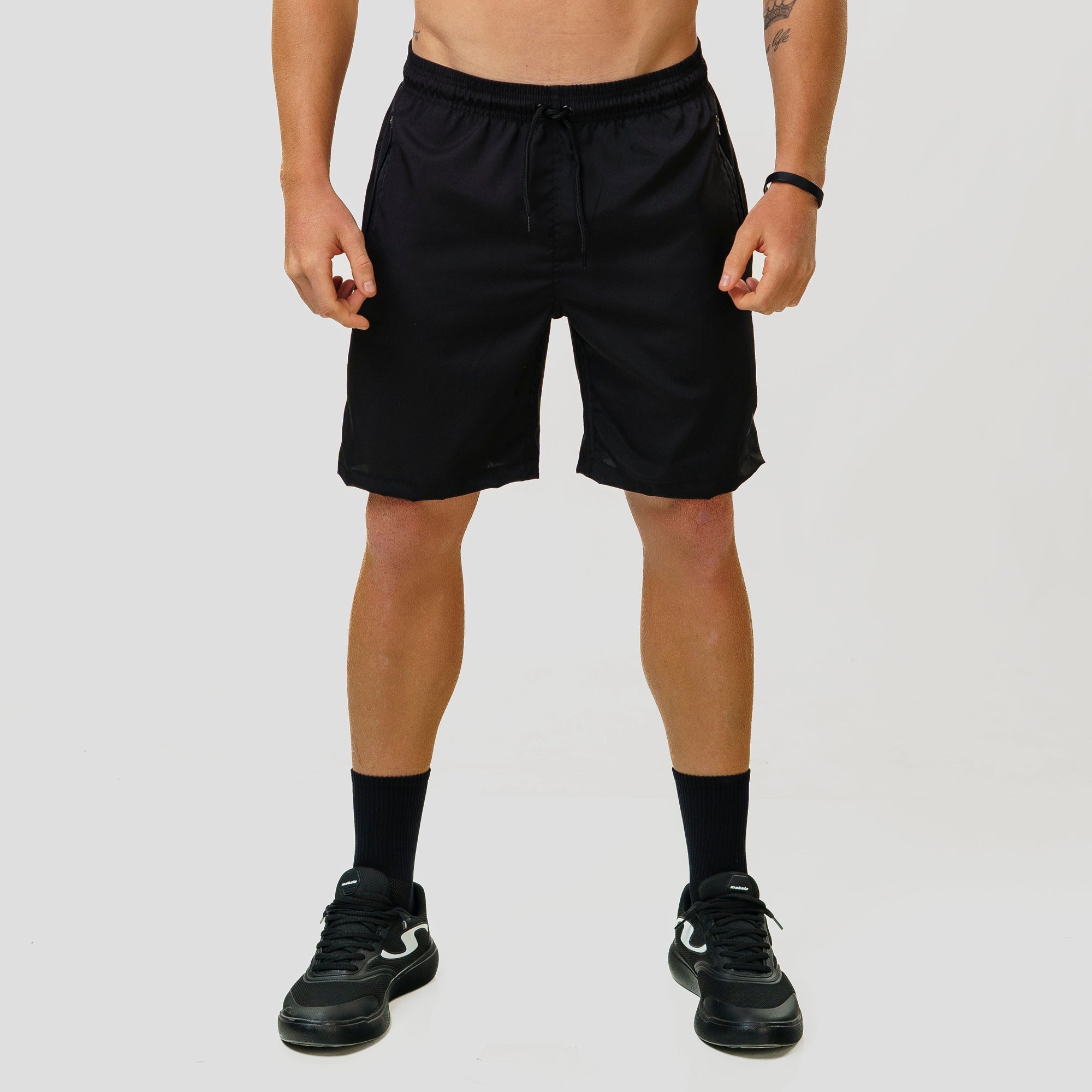 Bermuda Dry Fit Side Lupus Preto