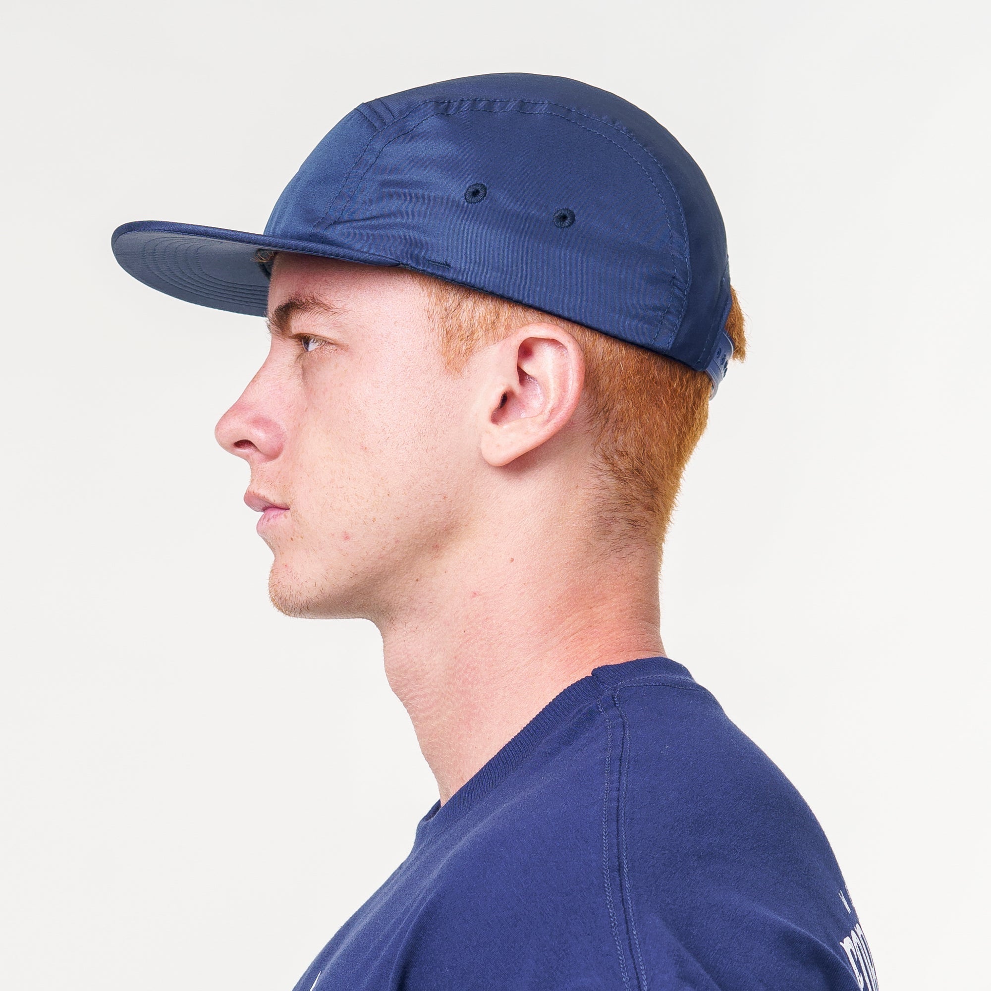Boné Five Panel Azul Marinho Lupus