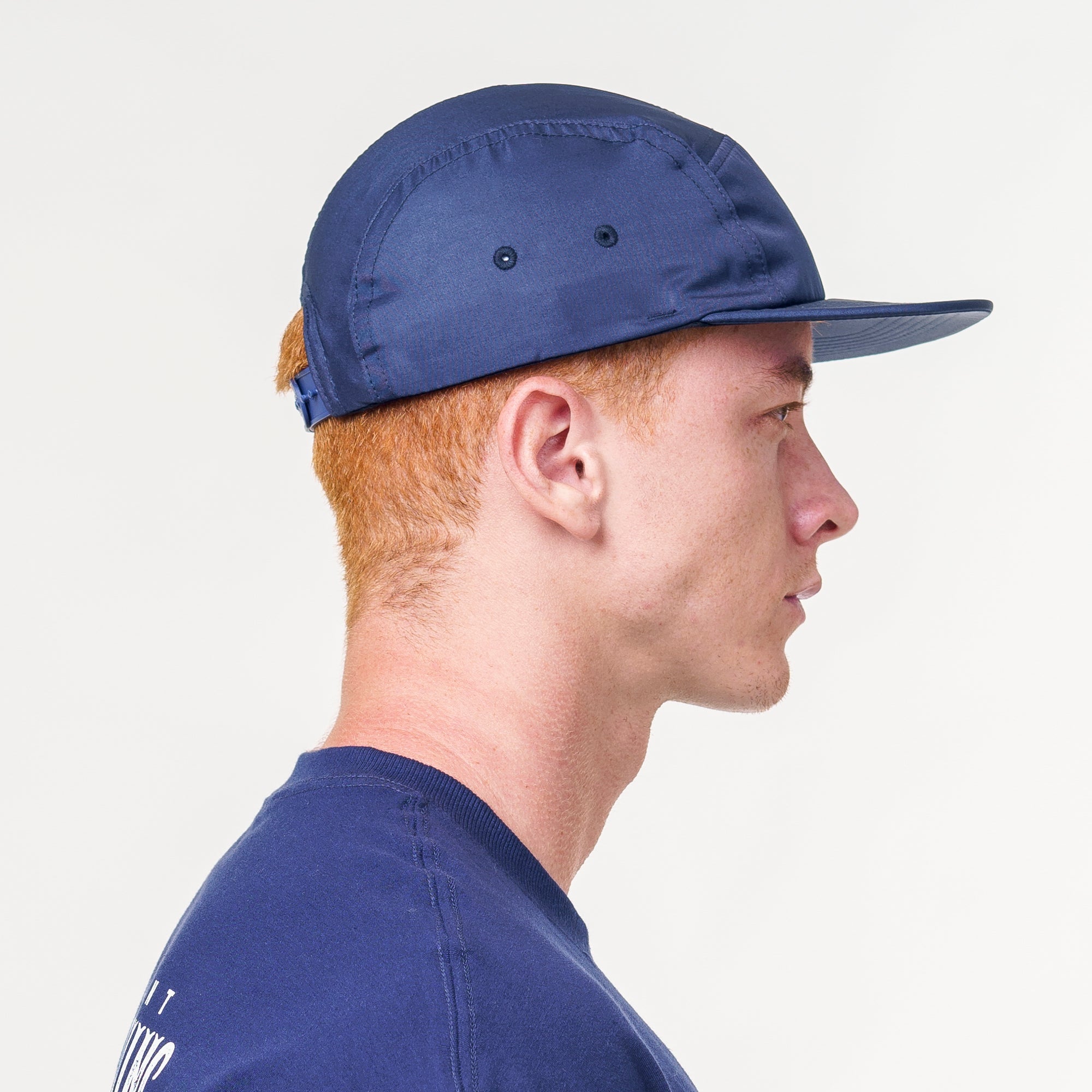 Boné Five Panel Azul Marinho Lupus