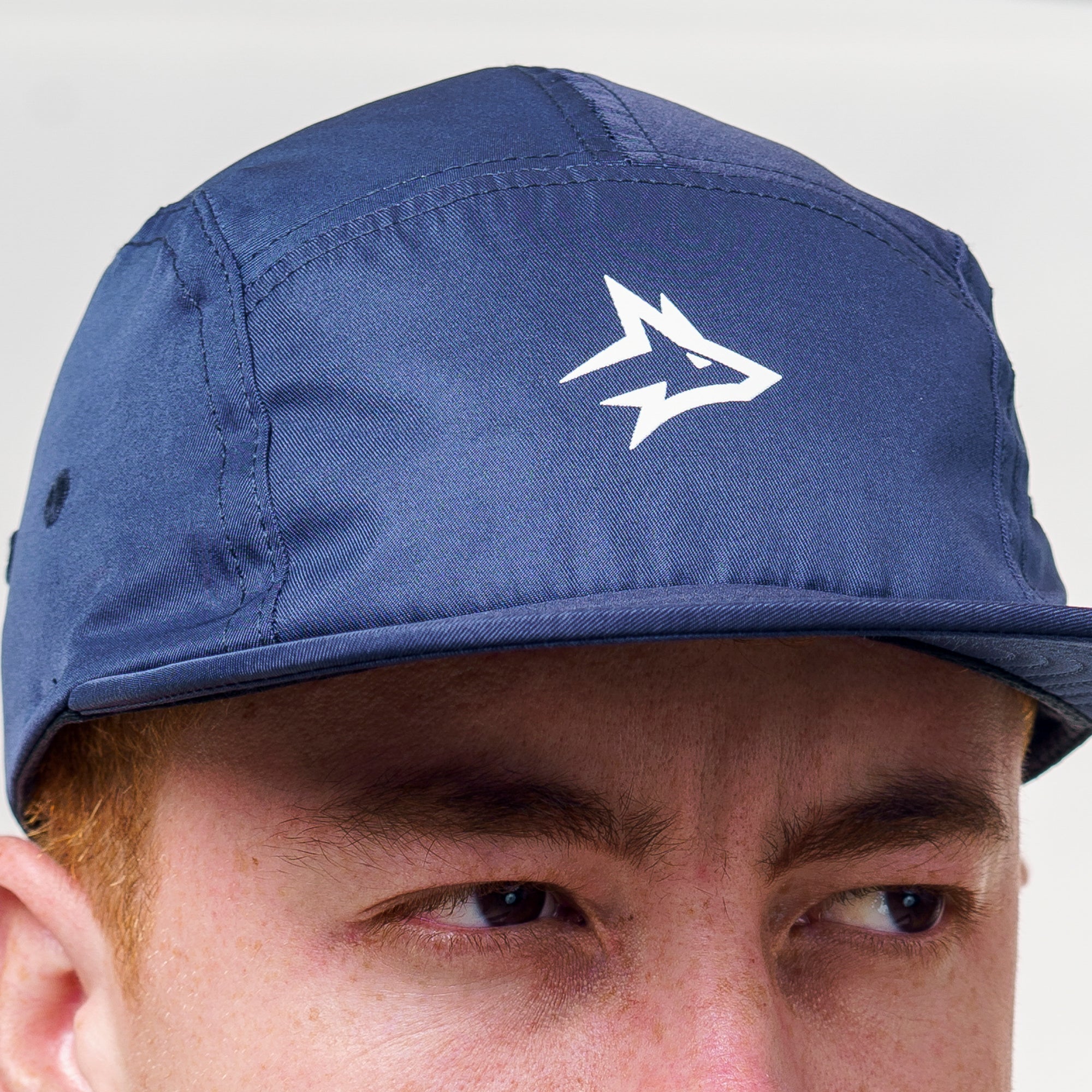 Boné Five Panel Azul Marinho Lupus