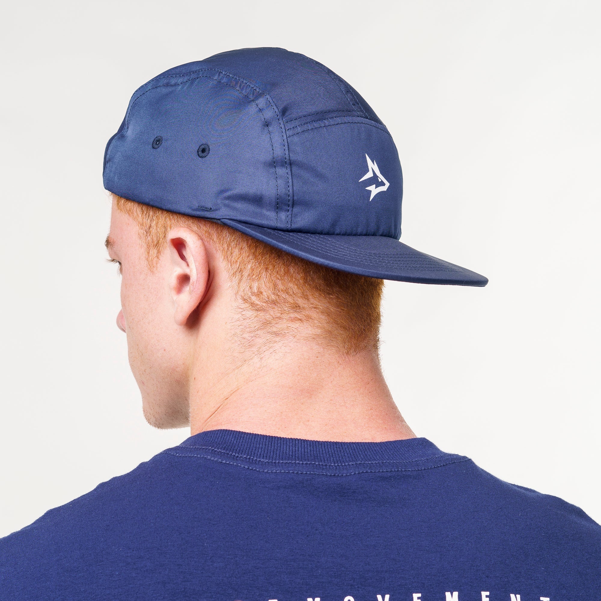 Boné Five Panel Azul Marinho Lupus