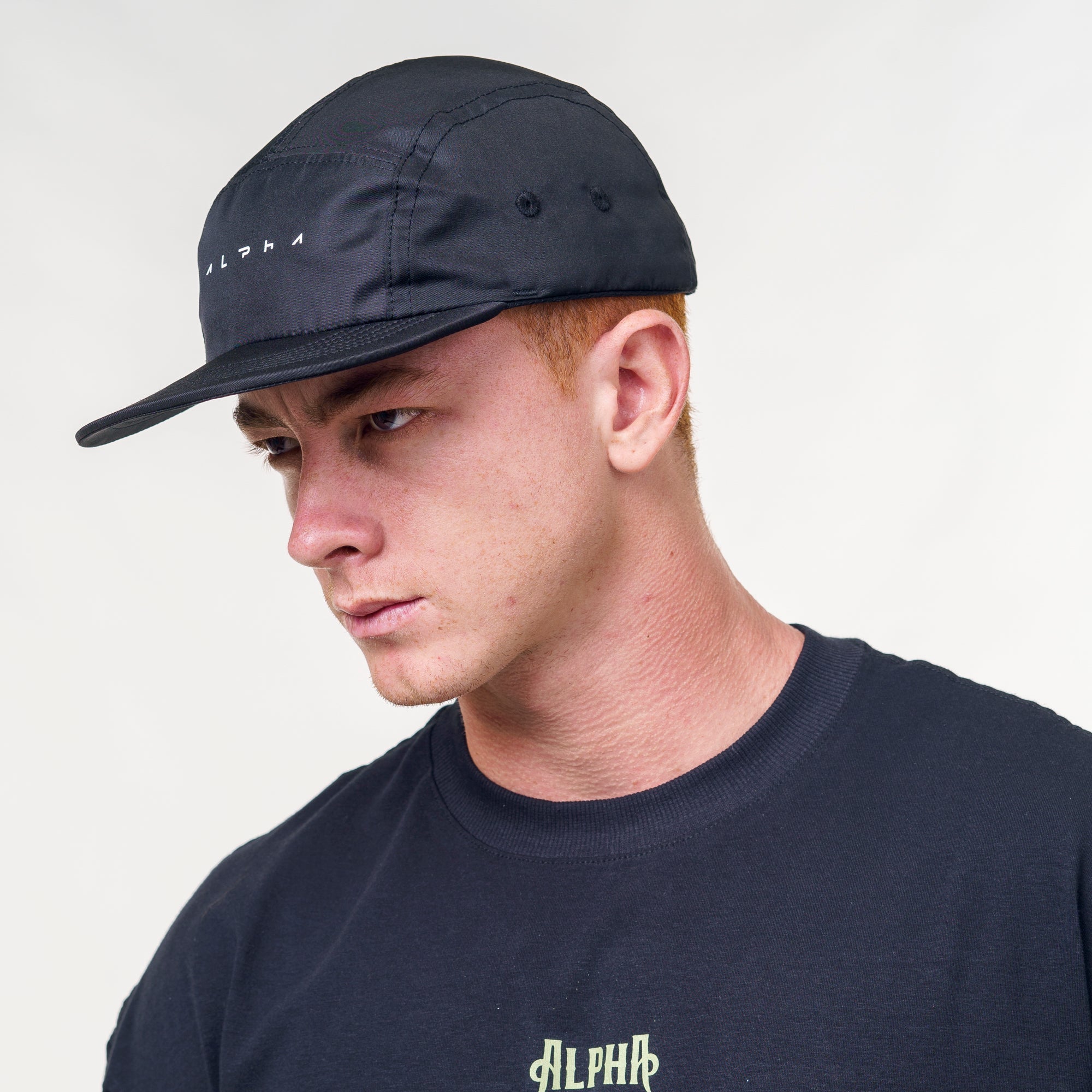 Boné Five Panel Preto Horizon