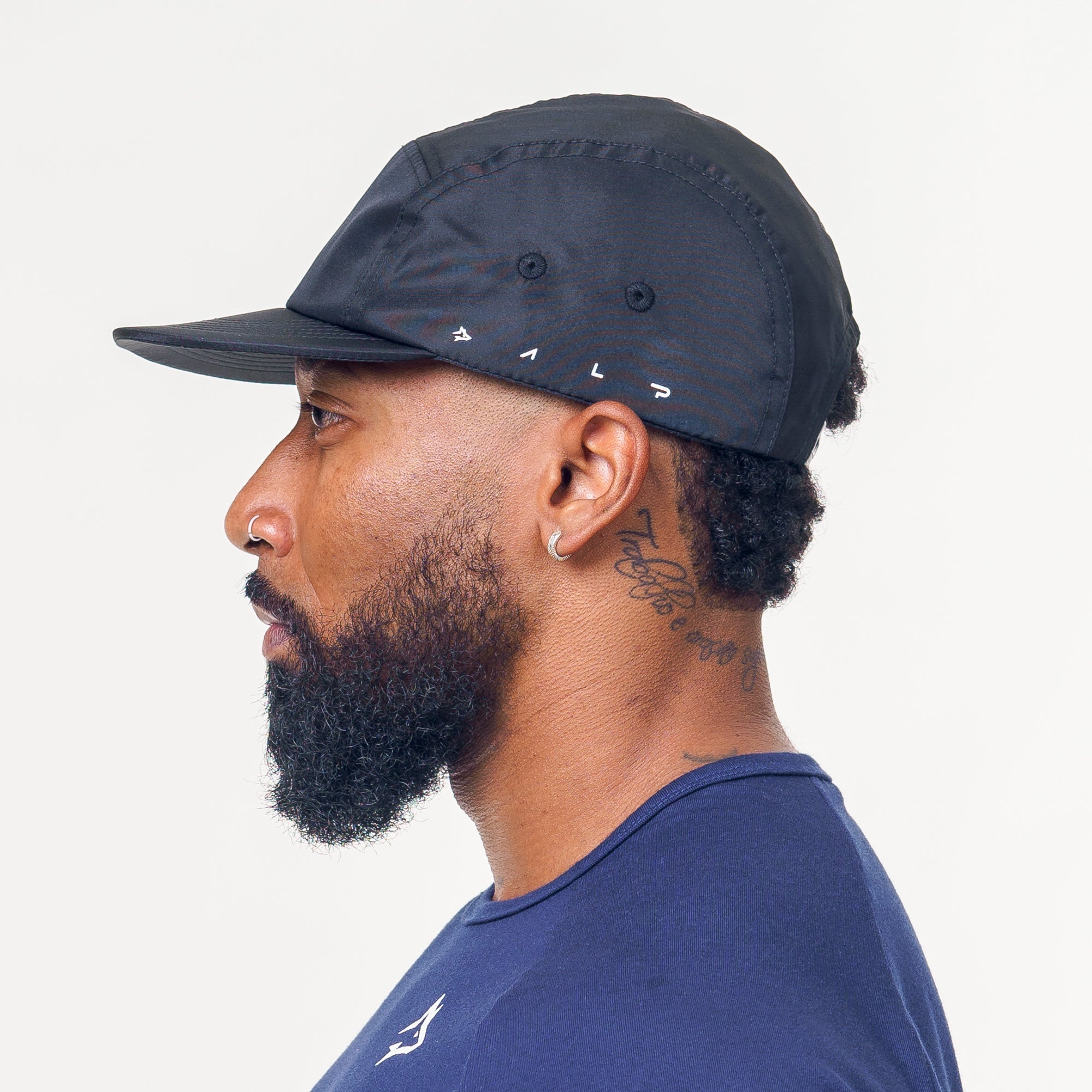 Boné Five Panel Preto Light Lupus