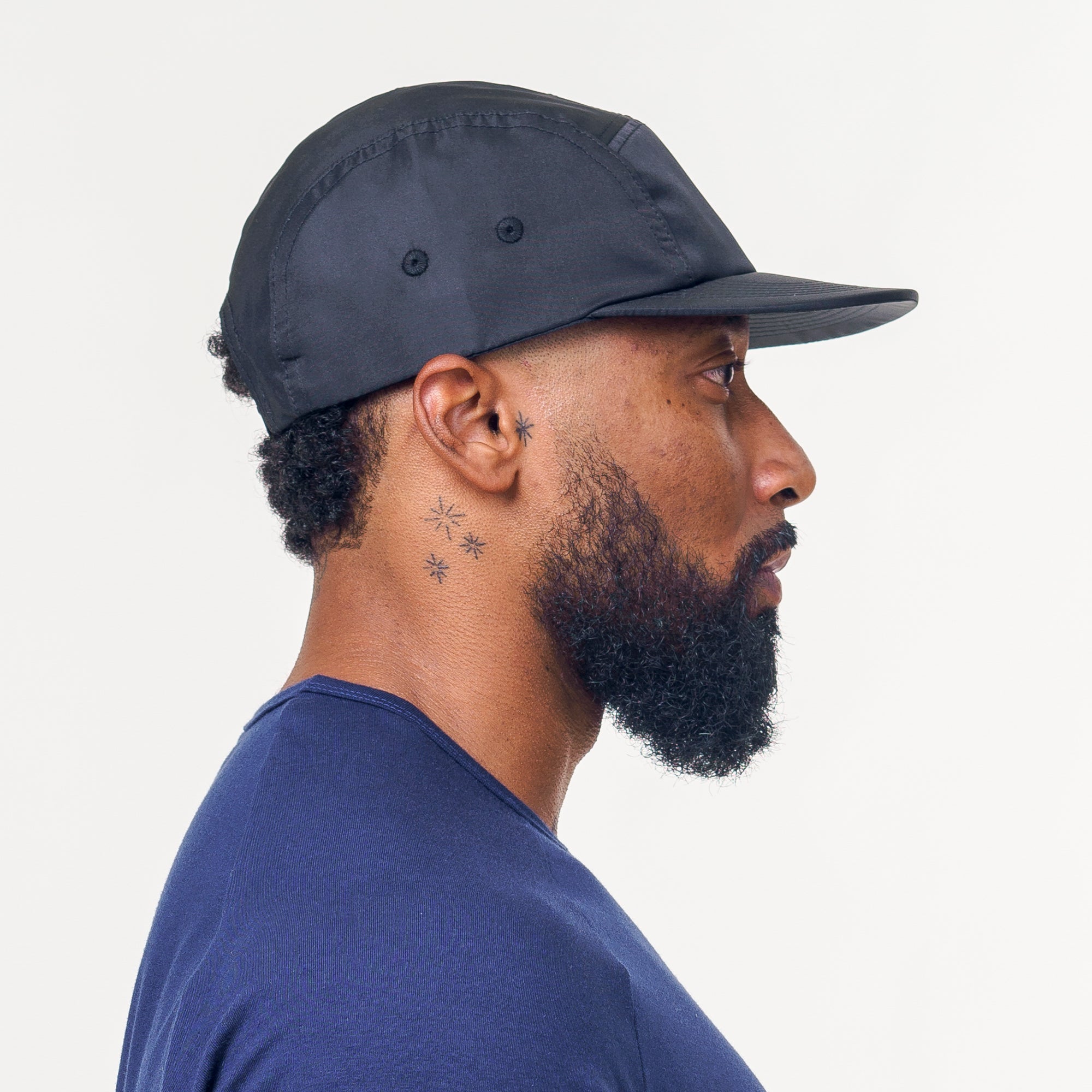 Boné Five Panel Preto Light Lupus