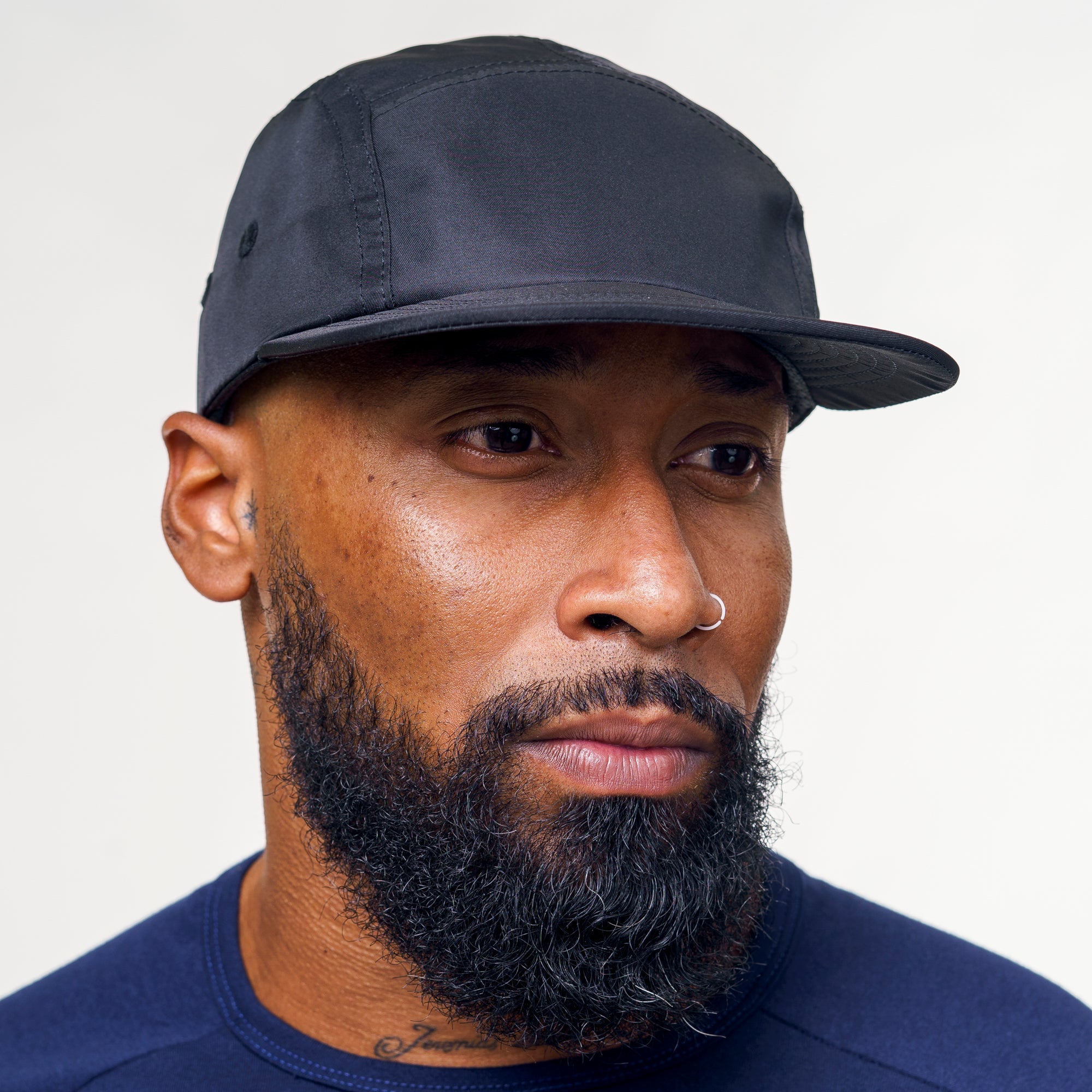 Boné Five Panel Preto Light Lupus