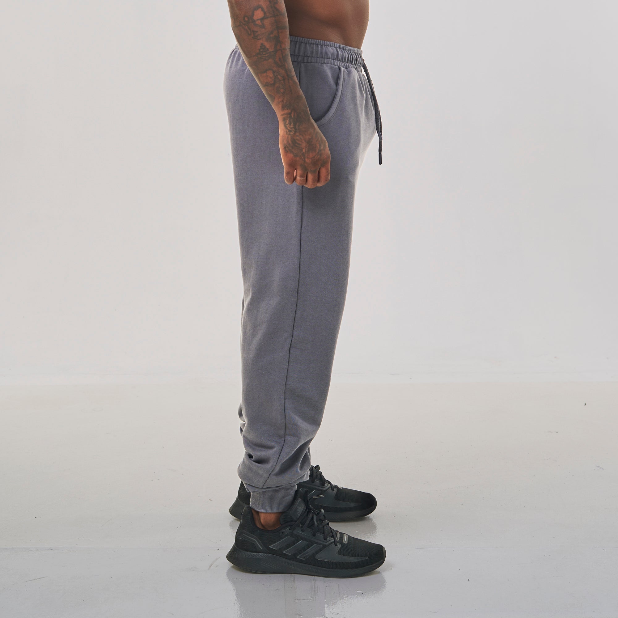 Calça Moletom Jogger Athletic Chumbo