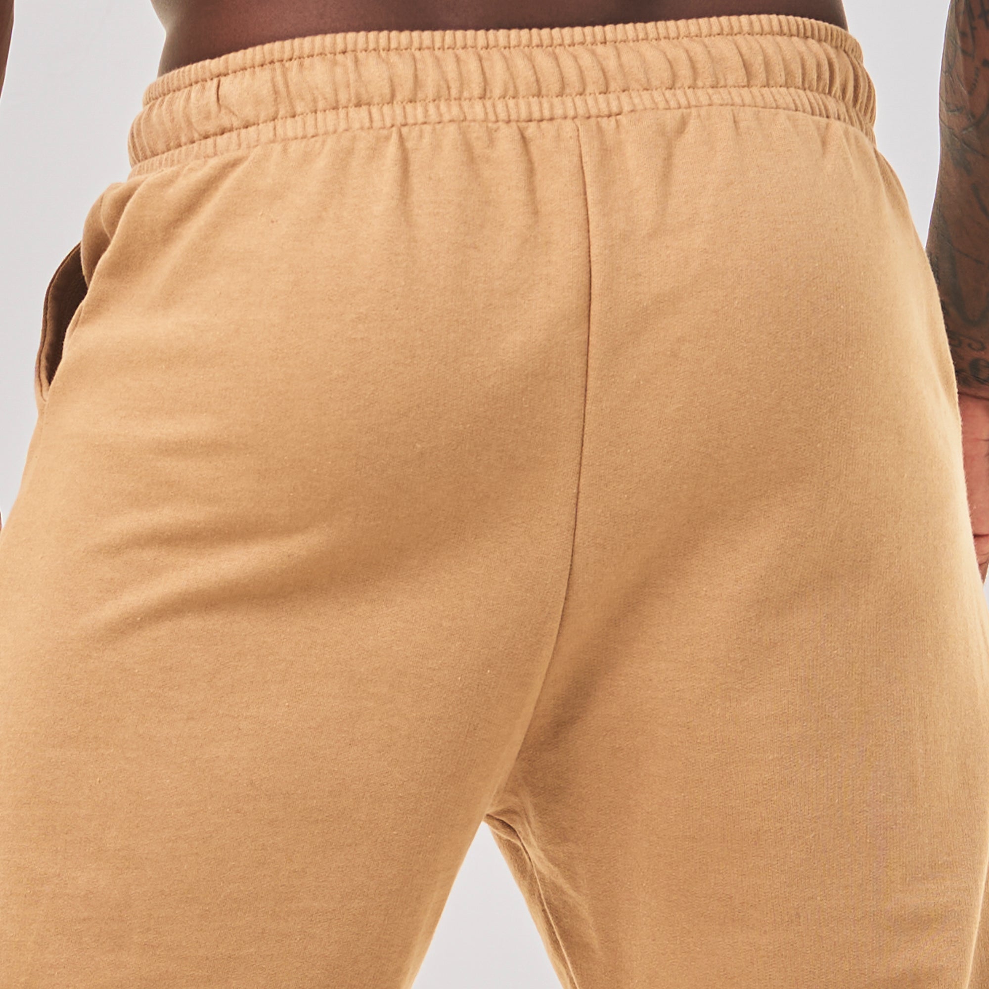 Calça Moletom Jogger Marrom Champion