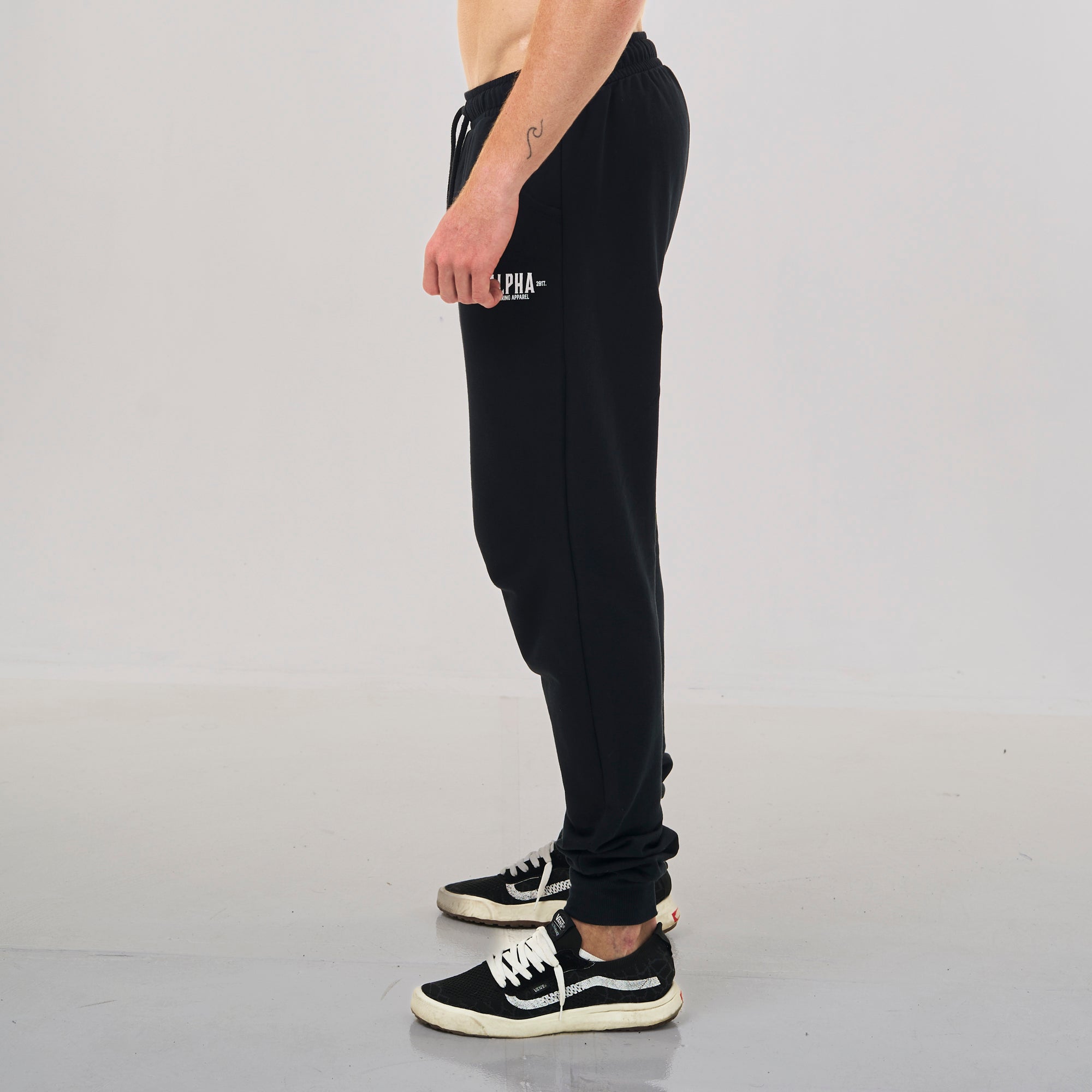 Calça Moletom Jogger Preta Champion