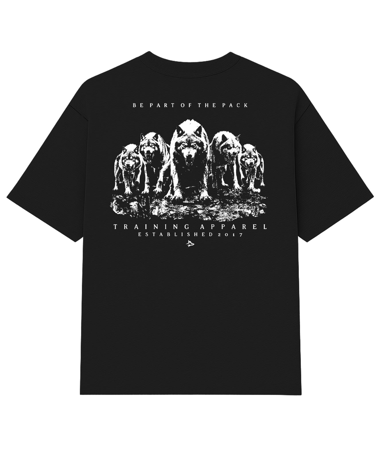 Camiseta Oversized Alpha Pack Preto