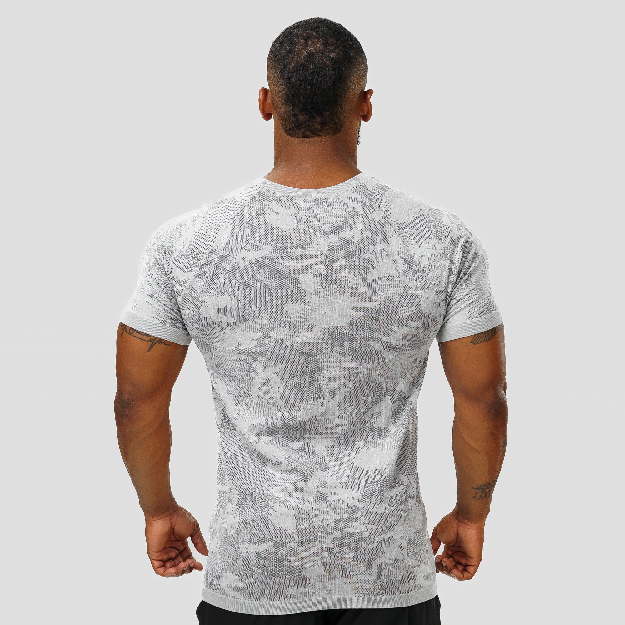 Camiseta Apex Dry New Lupus Cinza Gelo - Sem Costura