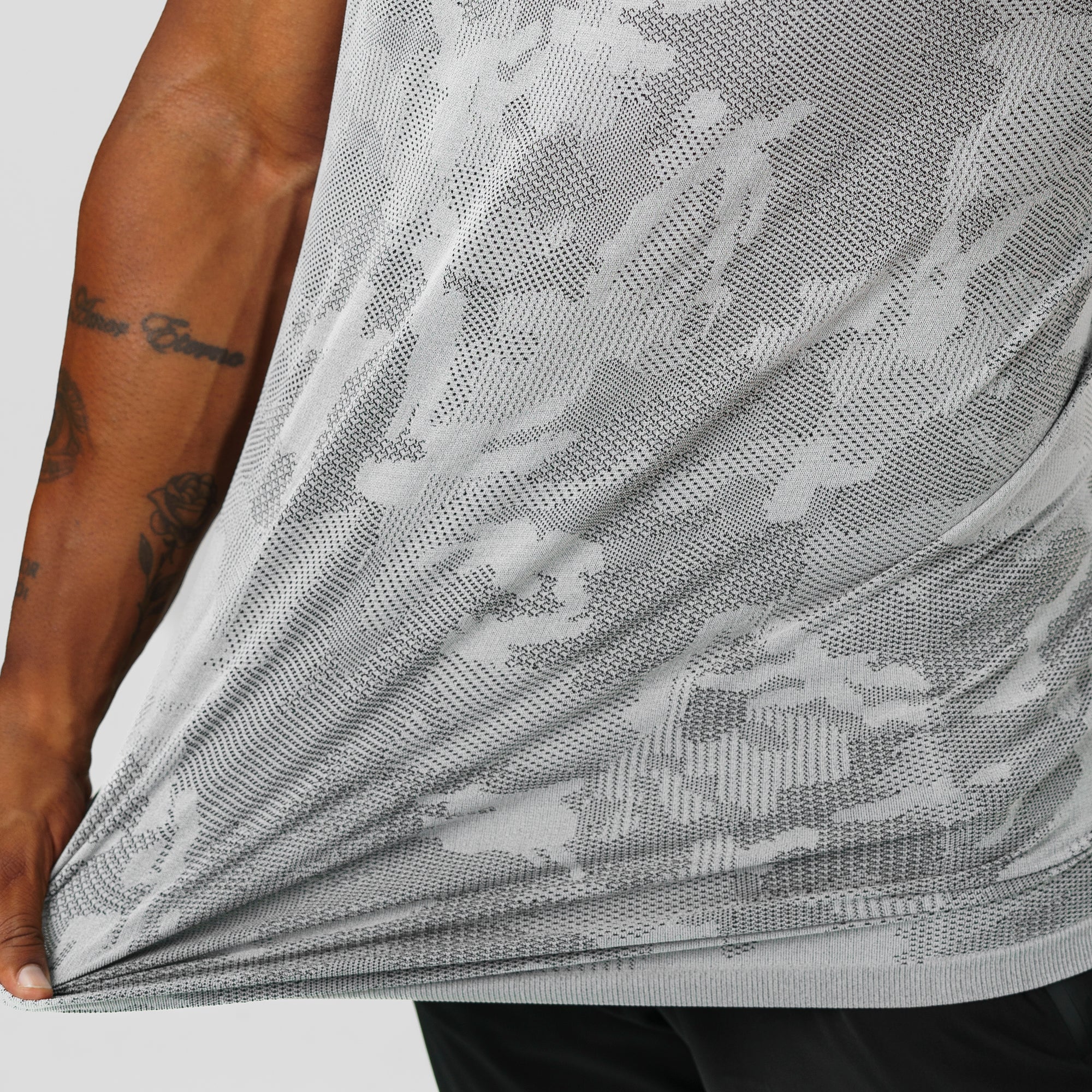 Camiseta Apex Dry New Lupus Cinza Gelo - Sem Costura