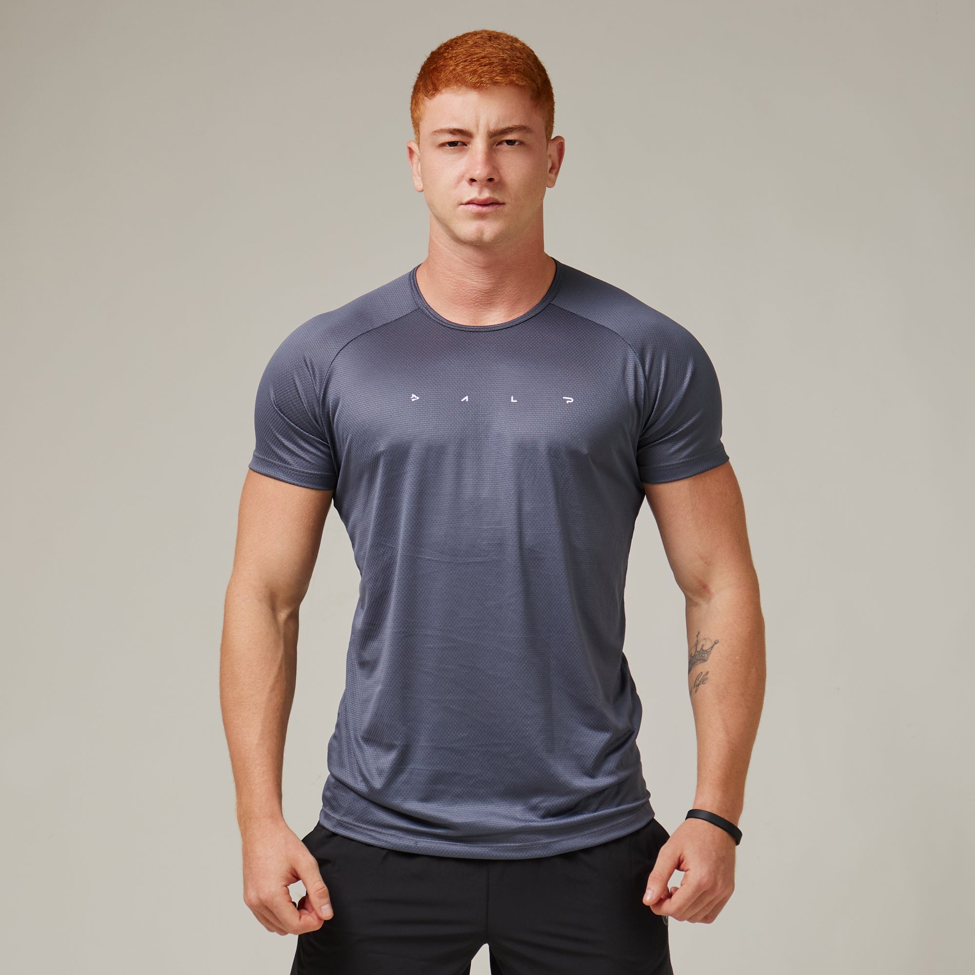 Camiseta Dry Fit Light Lupus Cinza Sombra