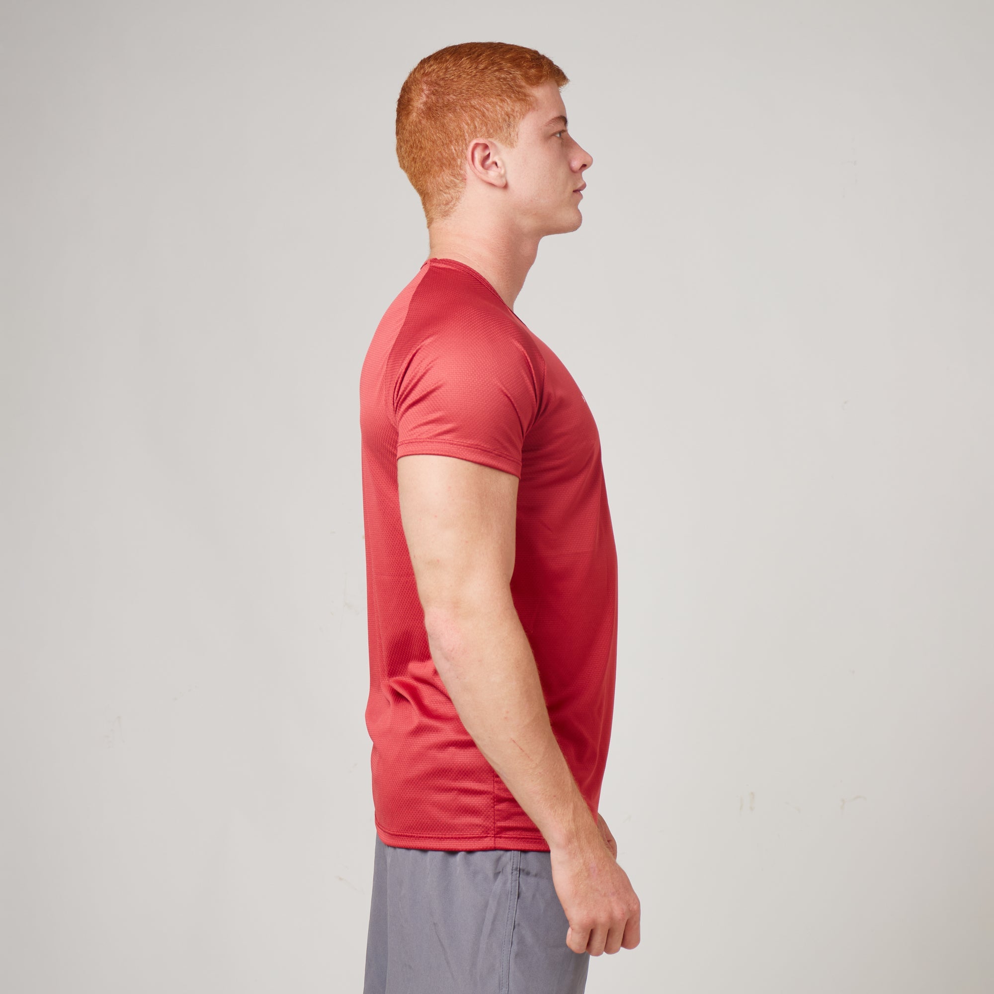 Camiseta Dry Fit Light Lupus Vermelho Mercúrio