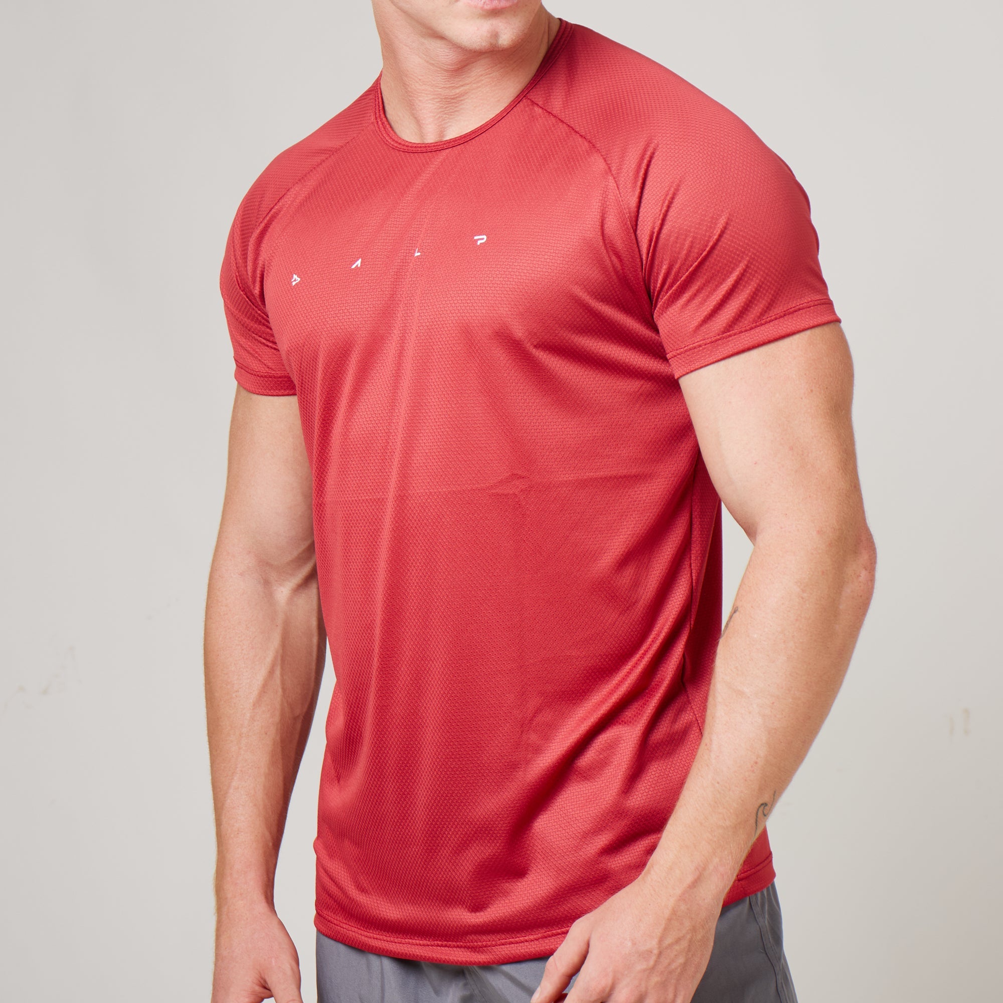 Camiseta Dry Fit Light Lupus Vermelho Mercúrio
