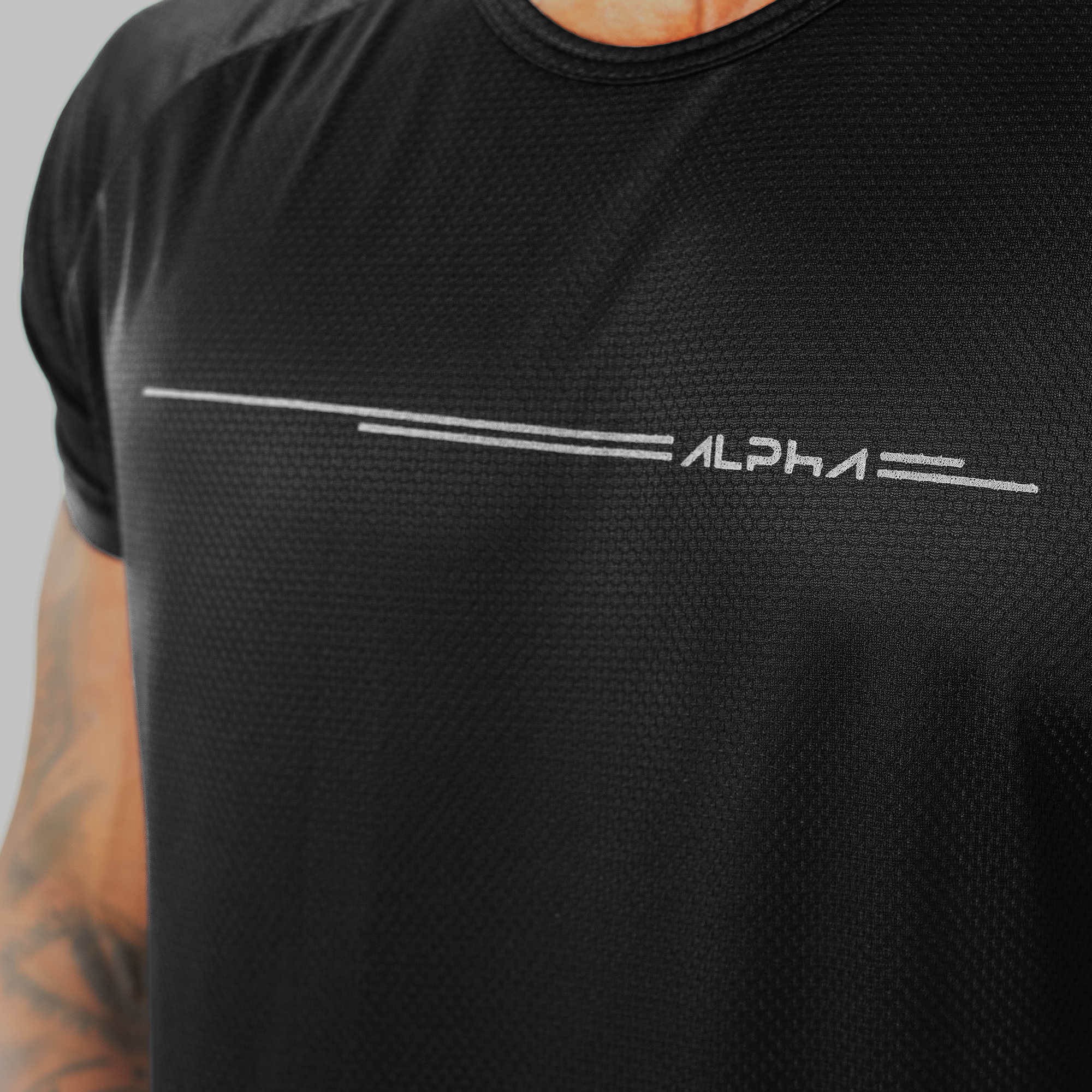 Camiseta Dry Fit Line Move Preto