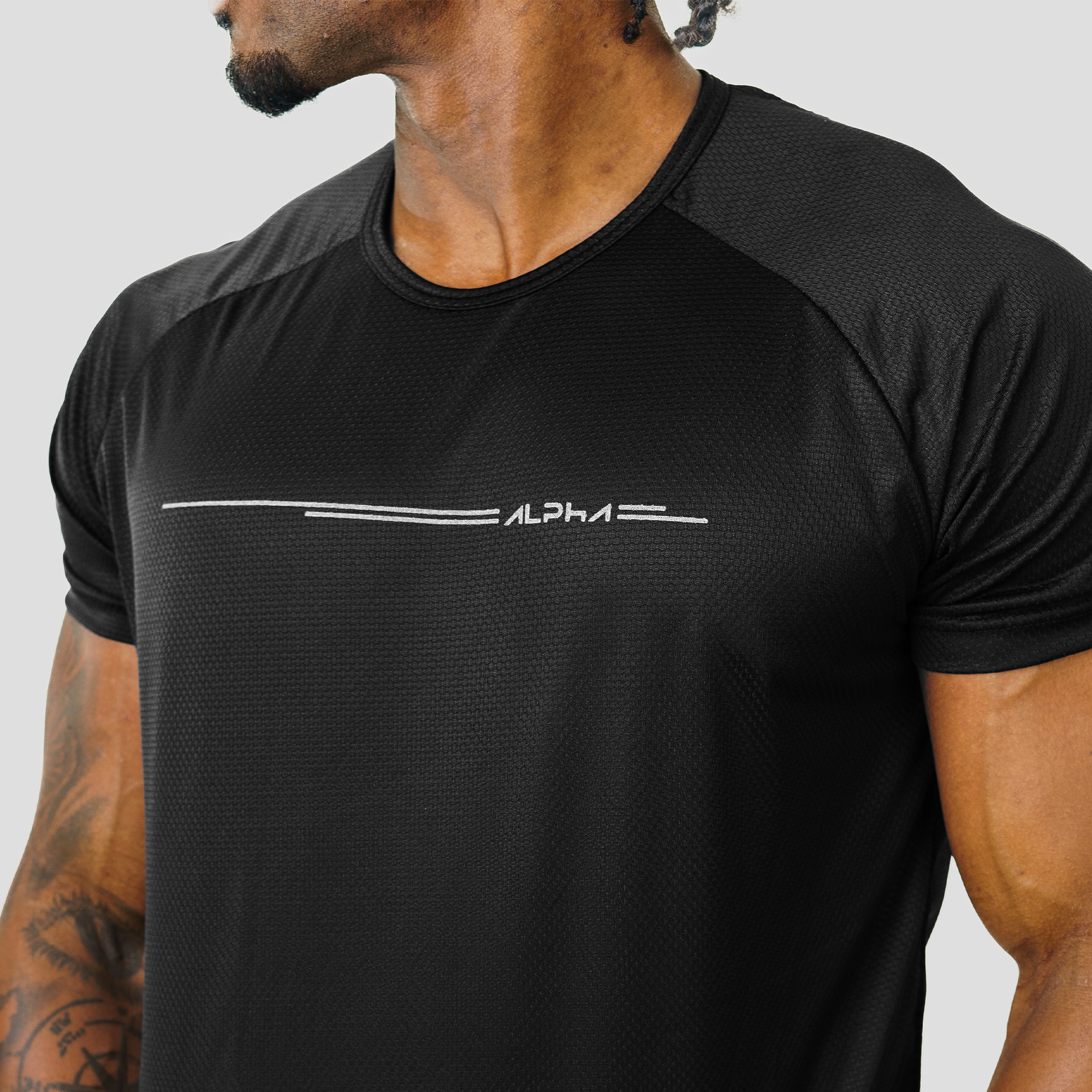 Camiseta Dry Fit Line Move Preto