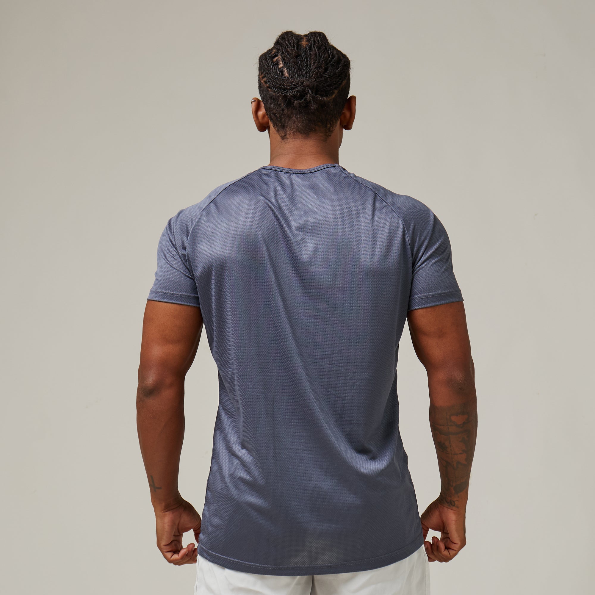 Camiseta Dry Fit Motion Cinza Sombra