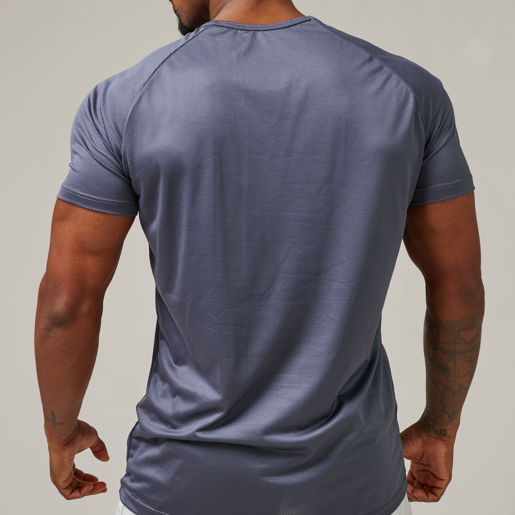 Camiseta Dry Fit Motion Cinza Sombra