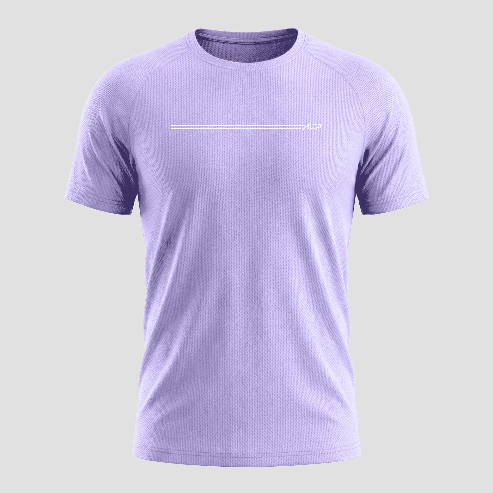 Camiseta Dry Fit Parallel Line Lilás Malva