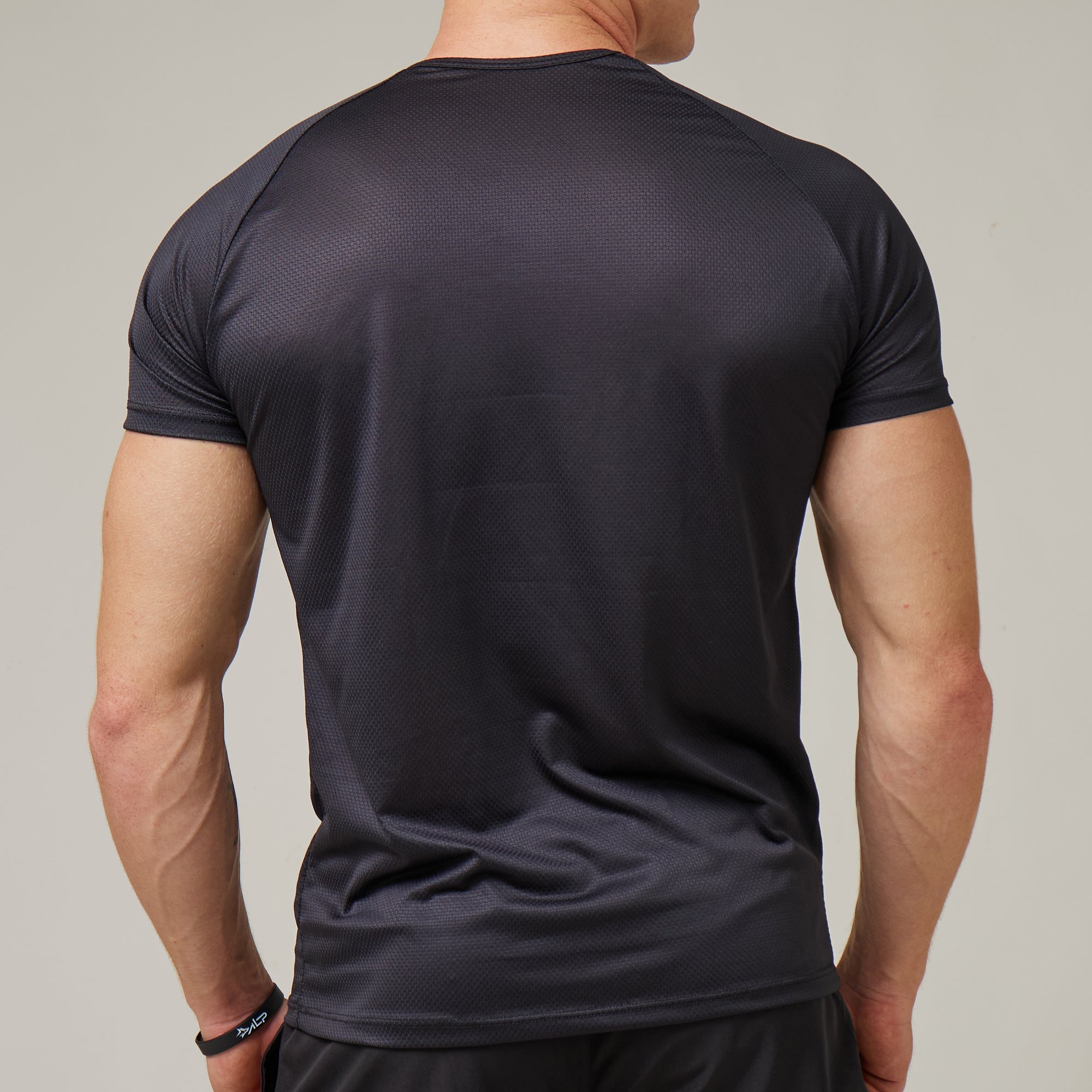 Camiseta Dry Fit Parallel Line Preto