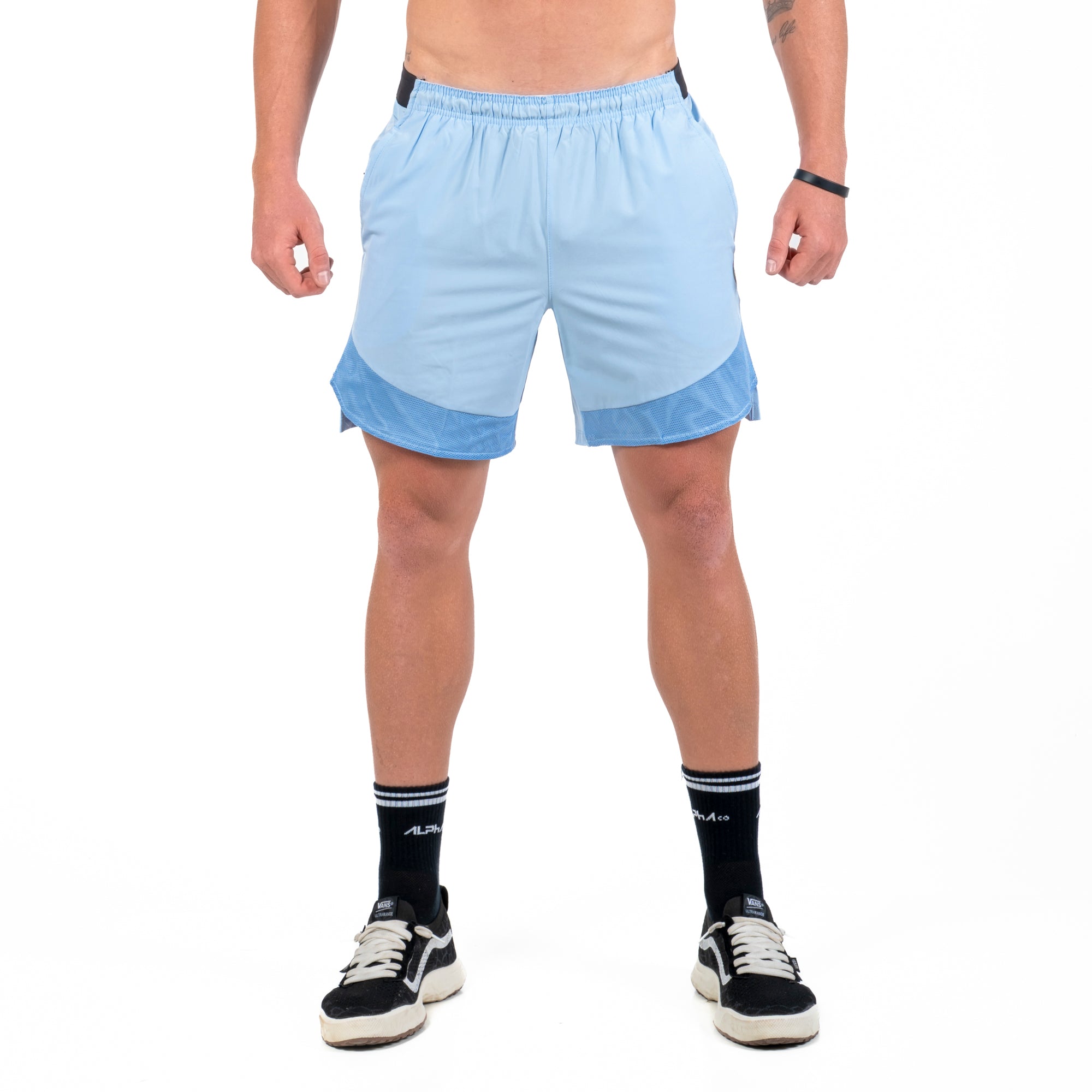 Short Dry Fit Aero Motion Azul Claro